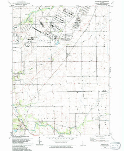 United States Geological Survey Symerton, IL (1993, 24000-Scale) digital map