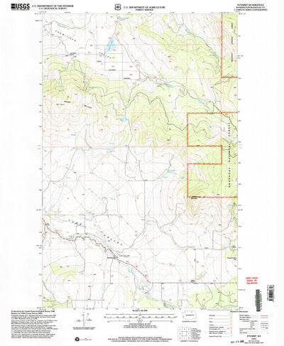 United States Geological Survey Synarep, WA (2001, 24000-Scale) digital map