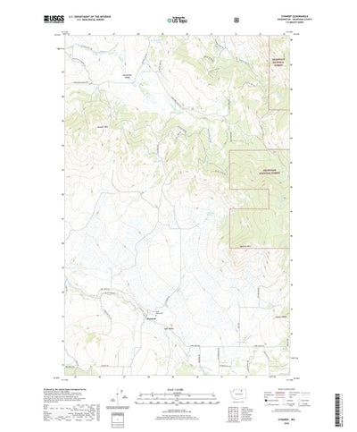 United States Geological Survey Synarep, WA (2020, 24000-Scale) digital map