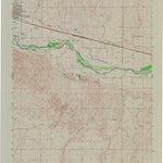 United States Geological Survey Syracuse East, KS (1966, 24000-Scale) digital map