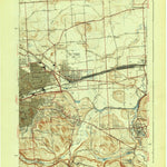 United States Geological Survey Syracuse East, NY (1943, 31680-Scale) digital map