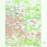 United States Geological Survey Syracuse East, NY (1977, 24000-Scale) digital map