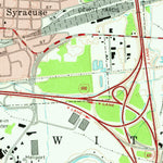 United States Geological Survey Syracuse East, NY (1977, 24000-Scale) digital map