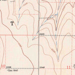 United States Geological Survey Syracuse East SE, KS (1966, 24000-Scale) digital map