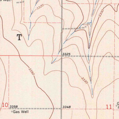 United States Geological Survey Syracuse East SE, KS (1966, 24000-Scale) digital map