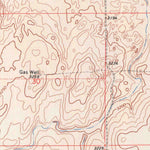 United States Geological Survey Syracuse East SE, KS (1966, 24000-Scale) digital map