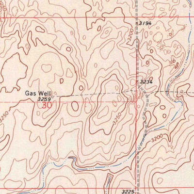 United States Geological Survey Syracuse East SE, KS (1966, 24000-Scale) digital map