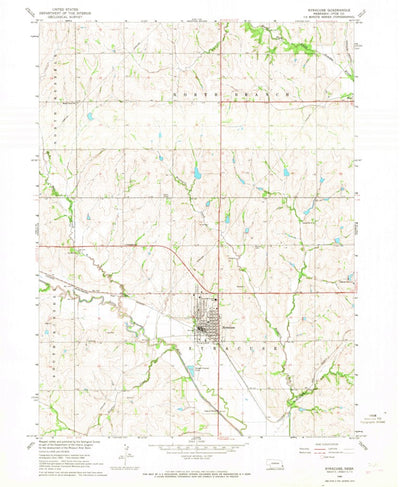 United States Geological Survey Syracuse, NE (1966, 24000-Scale) digital map