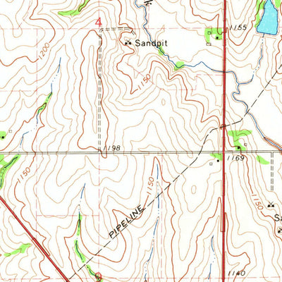 United States Geological Survey Syracuse, NE (1966, 24000-Scale) digital map