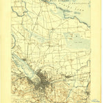 United States Geological Survey Syracuse, NY (1895, 62500-Scale) digital map