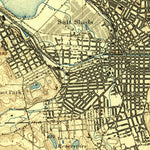 United States Geological Survey Syracuse, NY (1895, 62500-Scale) digital map
