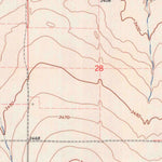 United States Geological Survey Syracuse West NW, KS (1966, 24000-Scale) digital map