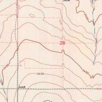 United States Geological Survey Syracuse West NW, KS (1966, 24000-Scale) digital map
