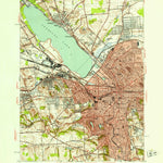 United States Geological Survey Syracuse West, NY (1939, 24000-Scale) digital map