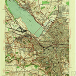 United States Geological Survey Syracuse West, NY (1939, 31680-Scale) digital map