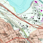 United States Geological Survey Syracuse West, NY (1973, 24000-Scale) digital map