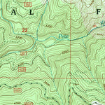 United States Geological Survey Syringa, ID (1994, 24000-Scale) digital map