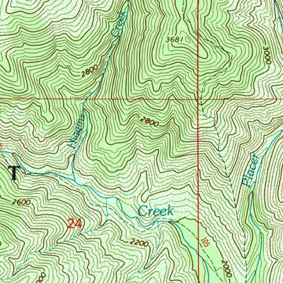 United States Geological Survey Syringa, ID (1994, 24000-Scale) digital map