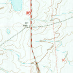 United States Geological Survey T B Ranch, WY (1961, 24000-Scale) digital map