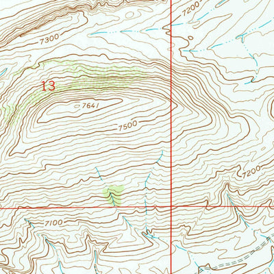 United States Geological Survey T B Ranch, WY (1961, 24000-Scale) digital map