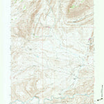 United States Geological Survey T E Ranch, WY (1953, 24000-Scale) digital map