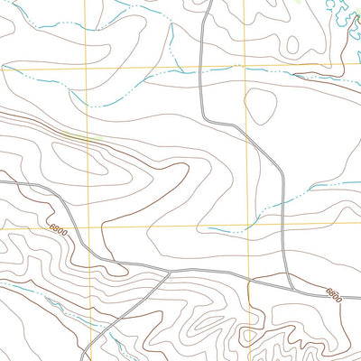 United States Geological Survey T E Ranch, WY (2012, 24000-Scale) digital map