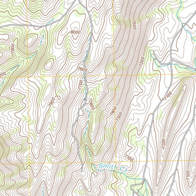 United States Geological Survey T E Ranch, WY (2012, 24000-Scale) digital map