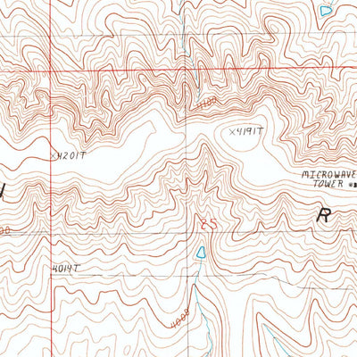 United States Geological Survey T L Gap, MT (1987, 24000-Scale) digital map