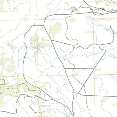 United States Geological Survey T-O Creek, TX (2022, 24000-Scale) digital map