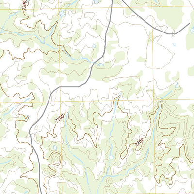 United States Geological Survey T-O Creek, TX (2022, 24000-Scale) digital map
