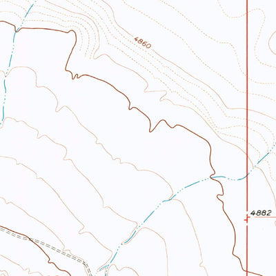 United States Geological Survey Tabbys Peak SE, UT (1993, 24000-Scale) digital map