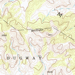 United States Geological Survey Tabbys Peak SE, UT (1993, 24000-Scale) digital map