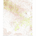 United States Geological Survey Tabbys Peak SW, UT (1955, 24000-Scale) digital map