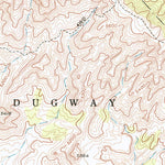 United States Geological Survey Tabbys Peak SW, UT (1955, 24000-Scale) digital map