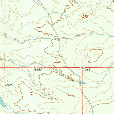 United States Geological Survey Tabernacle Butte, WY (1969, 24000-Scale) digital map