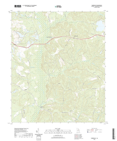 United States Geological Survey Tabernacle, GA (2020, 24000-Scale) digital map