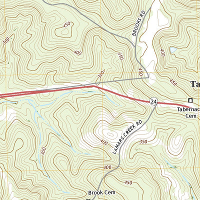 United States Geological Survey Tabernacle, GA (2020, 24000-Scale) digital map