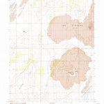 United States Geological Survey Tabernacle Hill, UT (1986, 24000-Scale) digital map