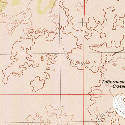 United States Geological Survey Tabernacle Hill, UT (1986, 24000-Scale) digital map