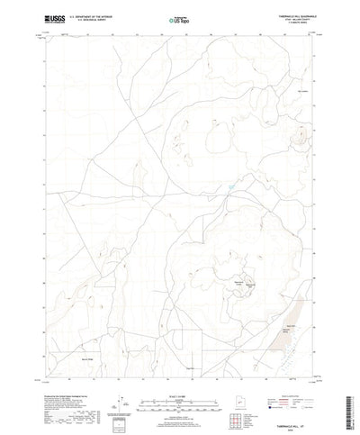 United States Geological Survey Tabernacle Hill, UT (2020, 24000-Scale) digital map