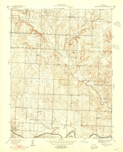 United States Geological Survey Taberville, MO (1955, 24000-Scale) digital map