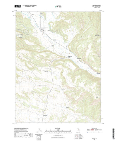 United States Geological Survey Tabiona, UT (2020, 24000-Scale) digital map