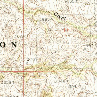 United States Geological Survey Table Butte, MT (1984, 24000-Scale) digital map