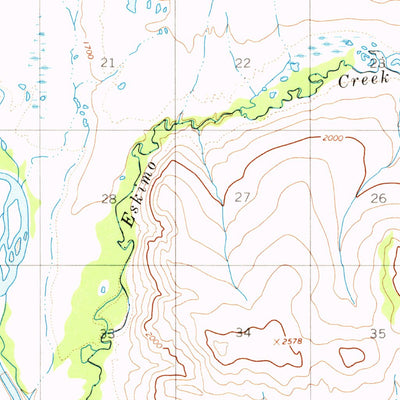 United States Geological Survey Table Mountain A-4, AK (1972, 63360-Scale) digital map
