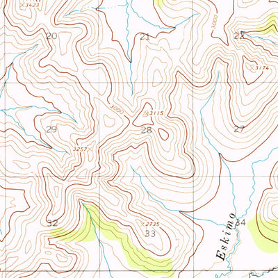 United States Geological Survey Table Mountain A-4, AK (1972, 63360-Scale) digital map