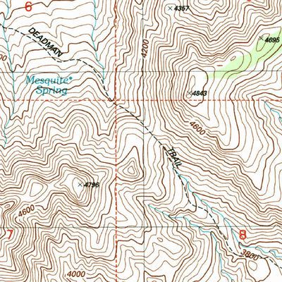 United States Geological Survey Table Mountain, AZ (2004, 24000-Scale) digital map