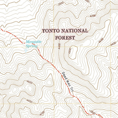 United States Geological Survey Table Mountain, AZ (2021, 24000-Scale) digital map