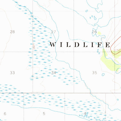 United States Geological Survey Table Mountain B-1, AK (1972, 63360-Scale) digital map