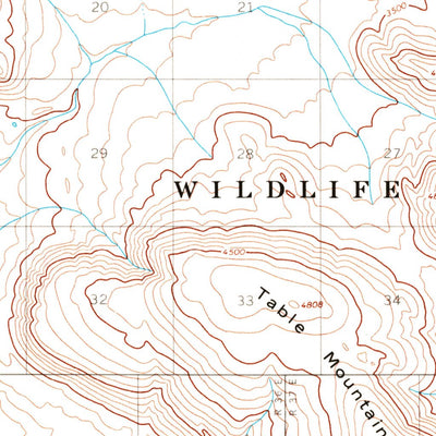United States Geological Survey Table Mountain B-5, AK (1972, 63360-Scale) digital map