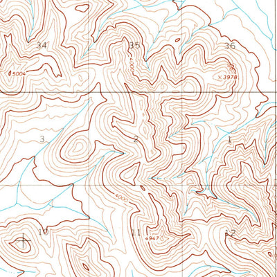 United States Geological Survey Table Mountain B-5, AK (1972, 63360-Scale) digital map